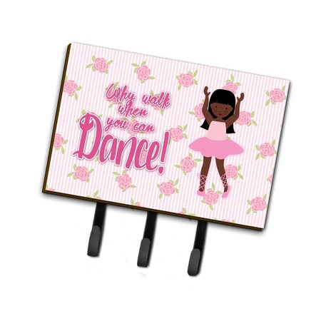Carolines Treasures Ballet Long Hair African American Leash or Key Holder BB5389TH68
